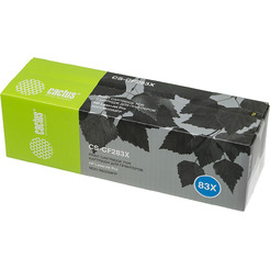 Картридж лазерный Cactus CS-CF283X CF283X черный (2200стр.) для HP LJ Pro M225dn/M201/M202