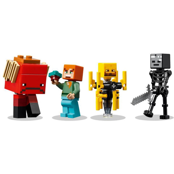 Конструктор Lego Minecraft Битва за лаву Нижнего мира 21266