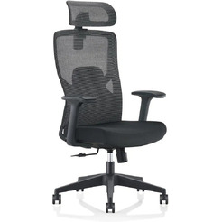 Кресло компьютерное SitZone U-063A (сетка, черный)