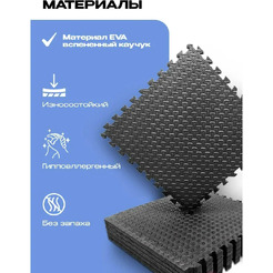 Мат-пазл для фитнесса и тренажеров PROIRON ПАЗЛ6620