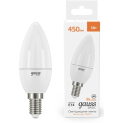 Светодиодная лампочка Gauss Elementary Basic E14 5W 3000K 10301152