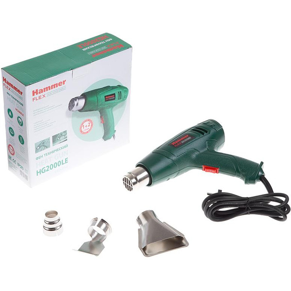 Строительный фен Hammer Flex HG2000LE (378204)