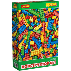 Конструктор Bauer №1 1137 (124эл)