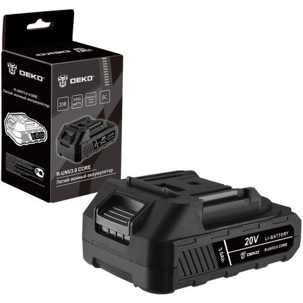 Аккумулятор Deko R-UNV3.0 Core 083-1014 (20В/3 Ач)
