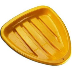 Ледянка треугольник ТЯНИ-ТОЛКАЙ желтый