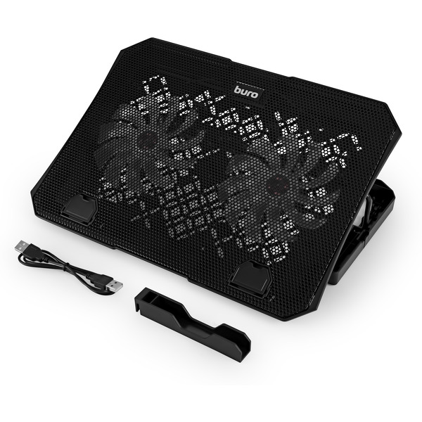 Подставка для ноутбука Buro BU-LCP150-B213 (черный)