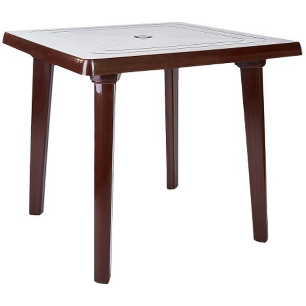 Стол Алеана Квадратный 100012 (шоколад)