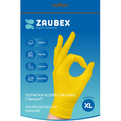 Латексные перчатки Zaubex HLG70-35E/XL
