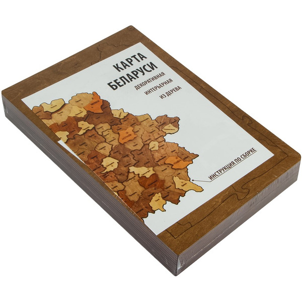 Модель в виде конструктора EWA «Карта Беларуси"(русский)