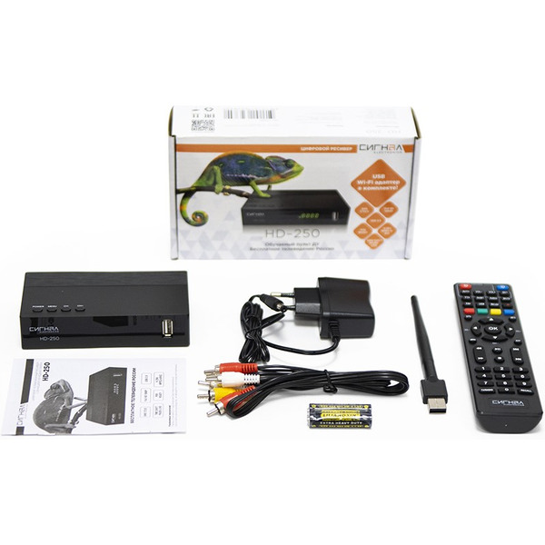 Ресивер DVB-T2 Сигнал HD-250