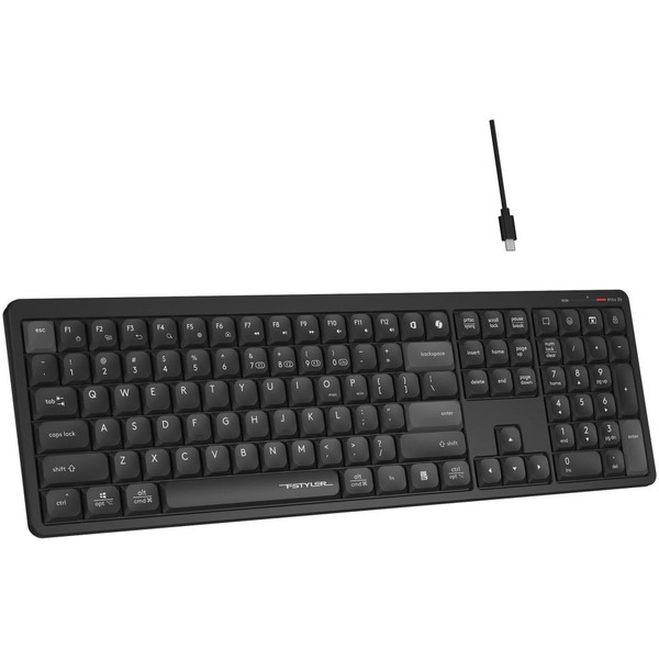 Клавиатура A4Tech Fstyler FBX55C (черный)