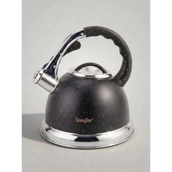 Чайник со свистком Sonifer SF-2503 (черный)