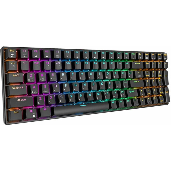 Клавиатура Royal Kludge RK100 Black (Red switch)
