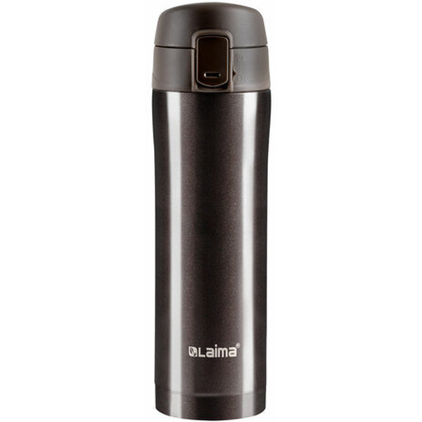 Термокружка Laima 608819 0.47л (коричневый)