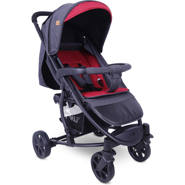Коляска LORELLI S-300 Black Red