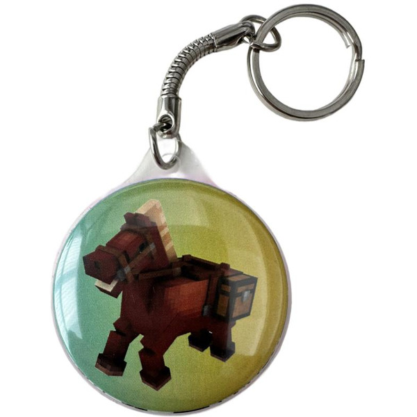 Брелок сувенирный "Дай 5 Добру" (Майнкрафт) в ассортименте