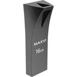 USB флеш-накопитель Maxvi MK2 16GB 2.0 dark grey