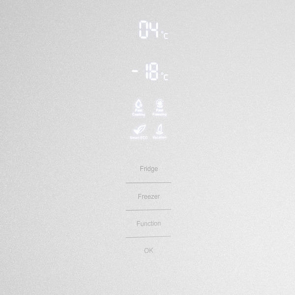 Холодильник MAUNFELD MFF1857NFW