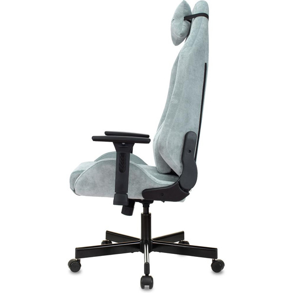 Кресло игровое Knight N1 Fabric Light-28 (1626368) серо-голубой