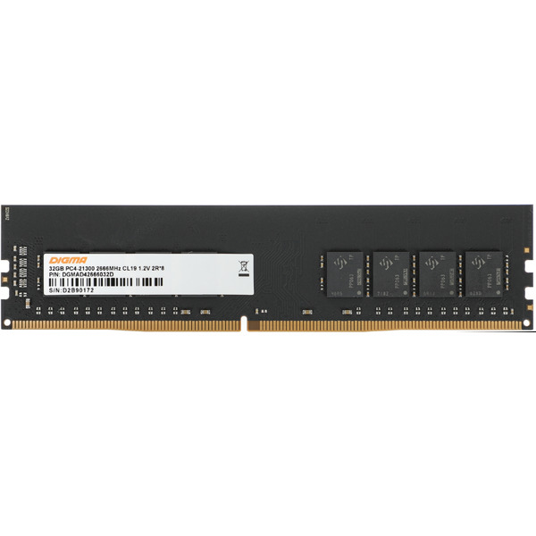 Оперативная память Digma 32ГБ DDR4 2666 МГц DGMAD42666032D