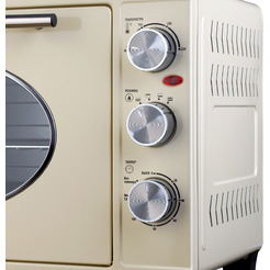 Мини-печь Hyundai MIO-HY084 (бежевый/хром)