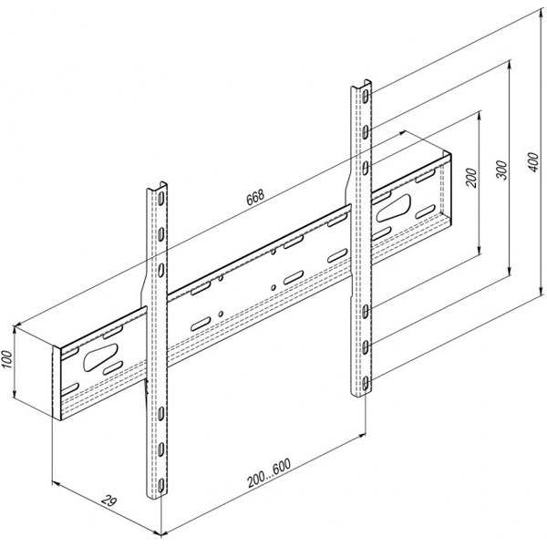 Кронштейн KSL WMO-8260P