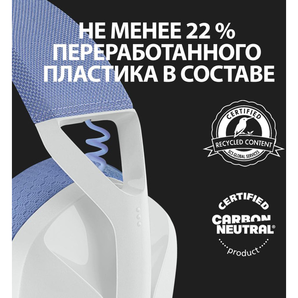 Наушники Logitech G435 (981-001074) белый/сиреневый