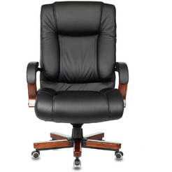 Кресло Бюрократ T-9925WALNUT (черный)