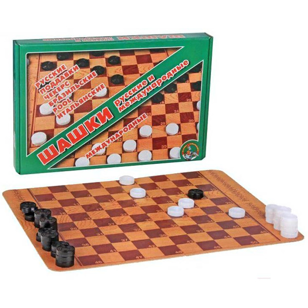 Шашки Десятое королевство Русские и международные 1068 (5853385)