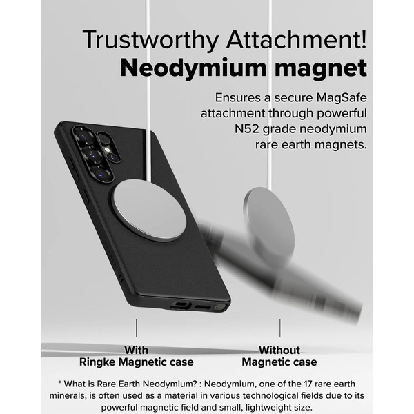 Чехол Ringke ONYX MAGNETIC для Samsung Galaxy S25 Ultra BLACK