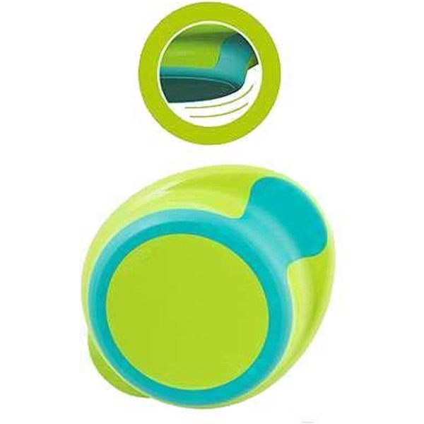 Термотарелка детская CHICCO Stay Warm, 6 мес+ 340624043 (голубой)