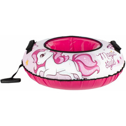 Тюбинг Snowstorm BZ-90 Unicorn / W112870 (розовый)