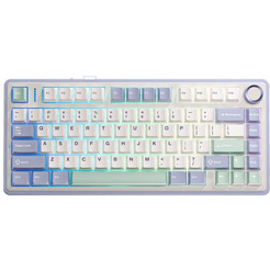 Клавиатура AULA F75 Purple-Beige-Green Light Green Switches