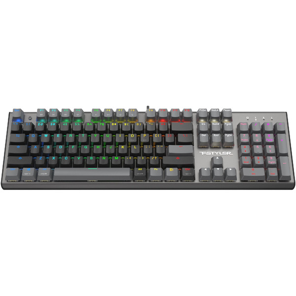 Клавиатура A4Tech Fstyler FS100 Neon (серый/черный)