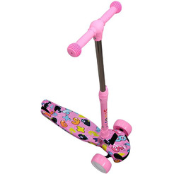 Детский самокат Yayale 1058-106 (розовый)