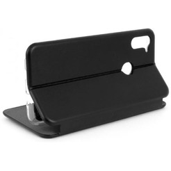Чехол-книга CASE Magnetic flip для Samsung Galaxy A11 (черный)