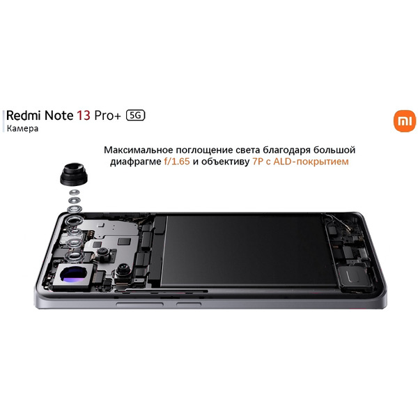 Смартфон Xiaomi Redmi Note 13 Pro+ 5G 8GB/256GB Aurora Purple RU