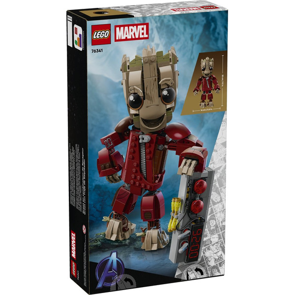 Конструктор LEGO Marvel 76341 Грут в костюме Опустошителя