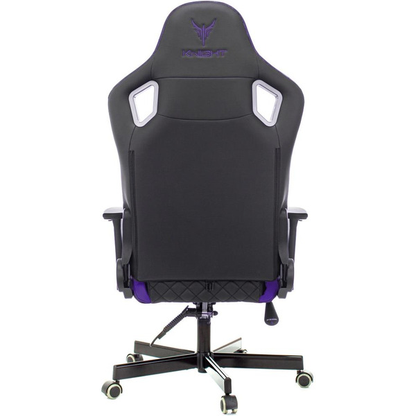 Кресло игровое Knight Outrider (1685571) черный/фиолетовый
