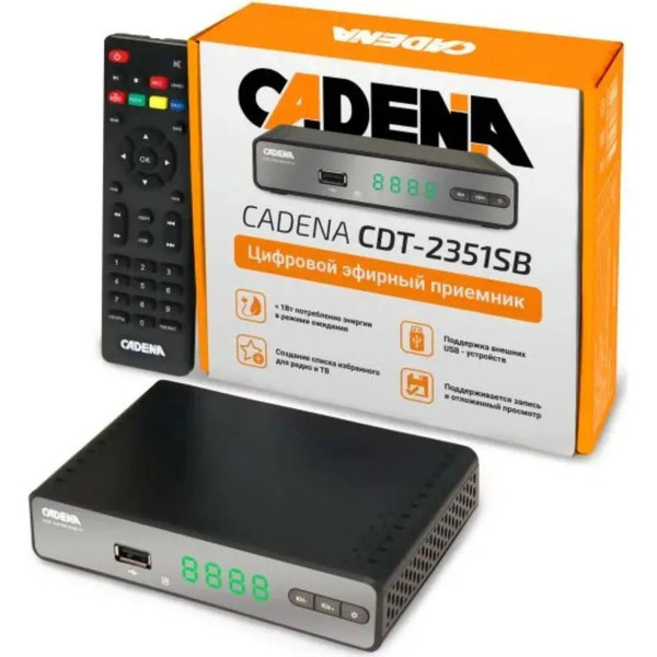 Приемник цифрового ТВ Cadena CDT-2351SB