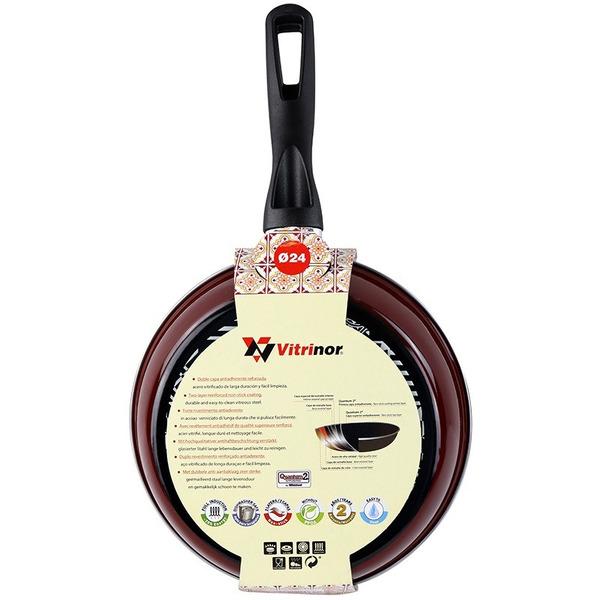 Сковорода Vitrinor Authentique Burgundy 24