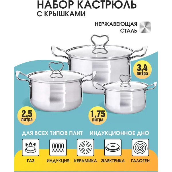 Набор кастрюль Mayer&Boch 29353