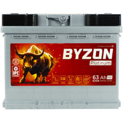 Автомобильный аккумулятор BYZON 63 Ah Platinum R+ BYZ630P