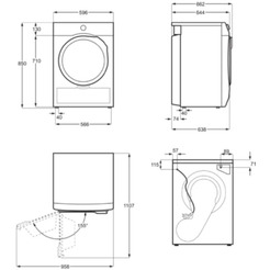Сушильная машина ELECTROLUX EW7DX385AP