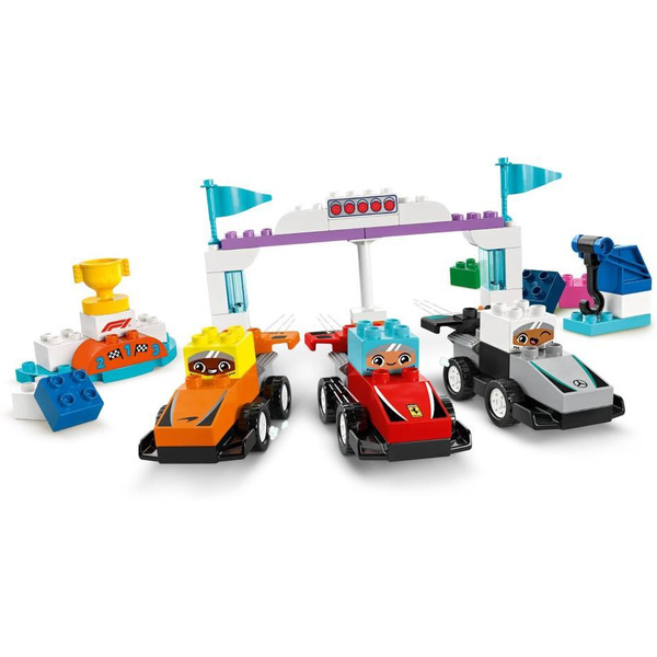 Конструктор Lego Duplo Гоночные машины и пилоты команды F1 10445