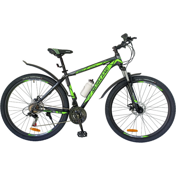 Велосипед Nasaland 29M031 C-T21 29 р.21 (черный/зеленый)