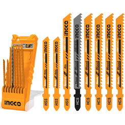 Набор пильных полотен для лобзика INGCO AKD8088 (8 шт)