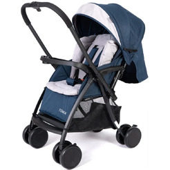 Детская прогулочная коляска Tomix Cosy V2 HP-712 (темно-синий)