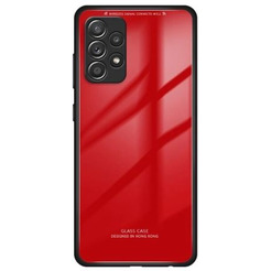 Накладка CASE Glassy для Samsung Galaxy A32 (5G) (красный)