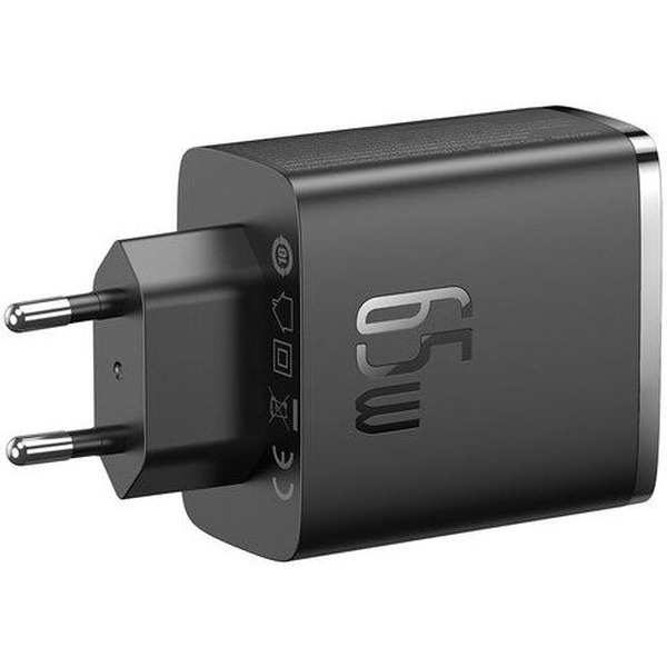 Сетевое зарядное Baseus Cube Pro 3 Ports Fast Charger 65W P10152301113-00 (черный)